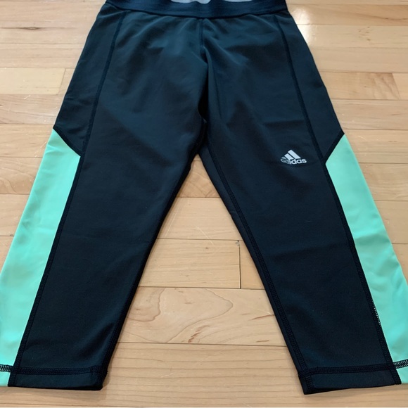 Adidas climalite women’s size small techfit compression athletic pants leggings - Picture 3 of 7